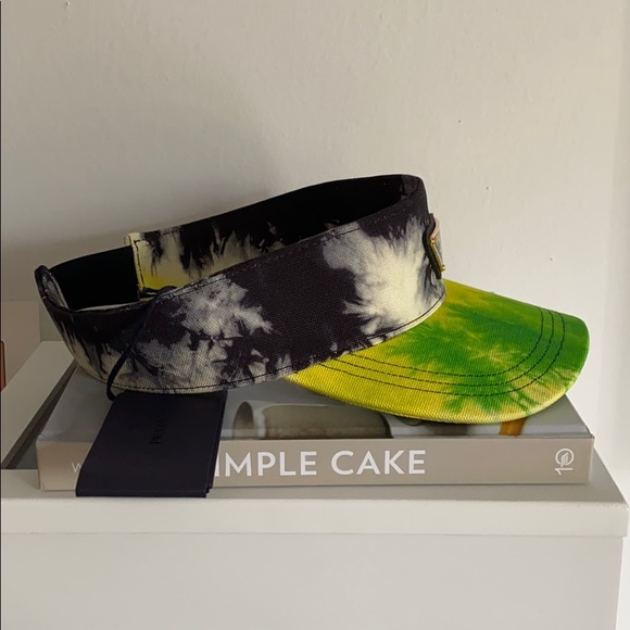 prada tie dye visor